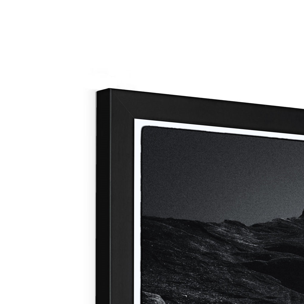 Stone Flow Framed Print