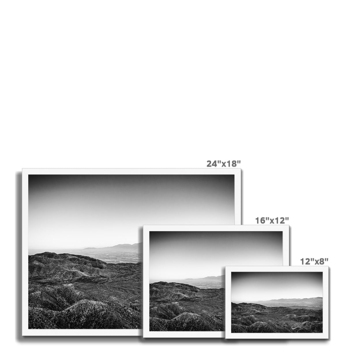 Rugged Expanse Framed Print