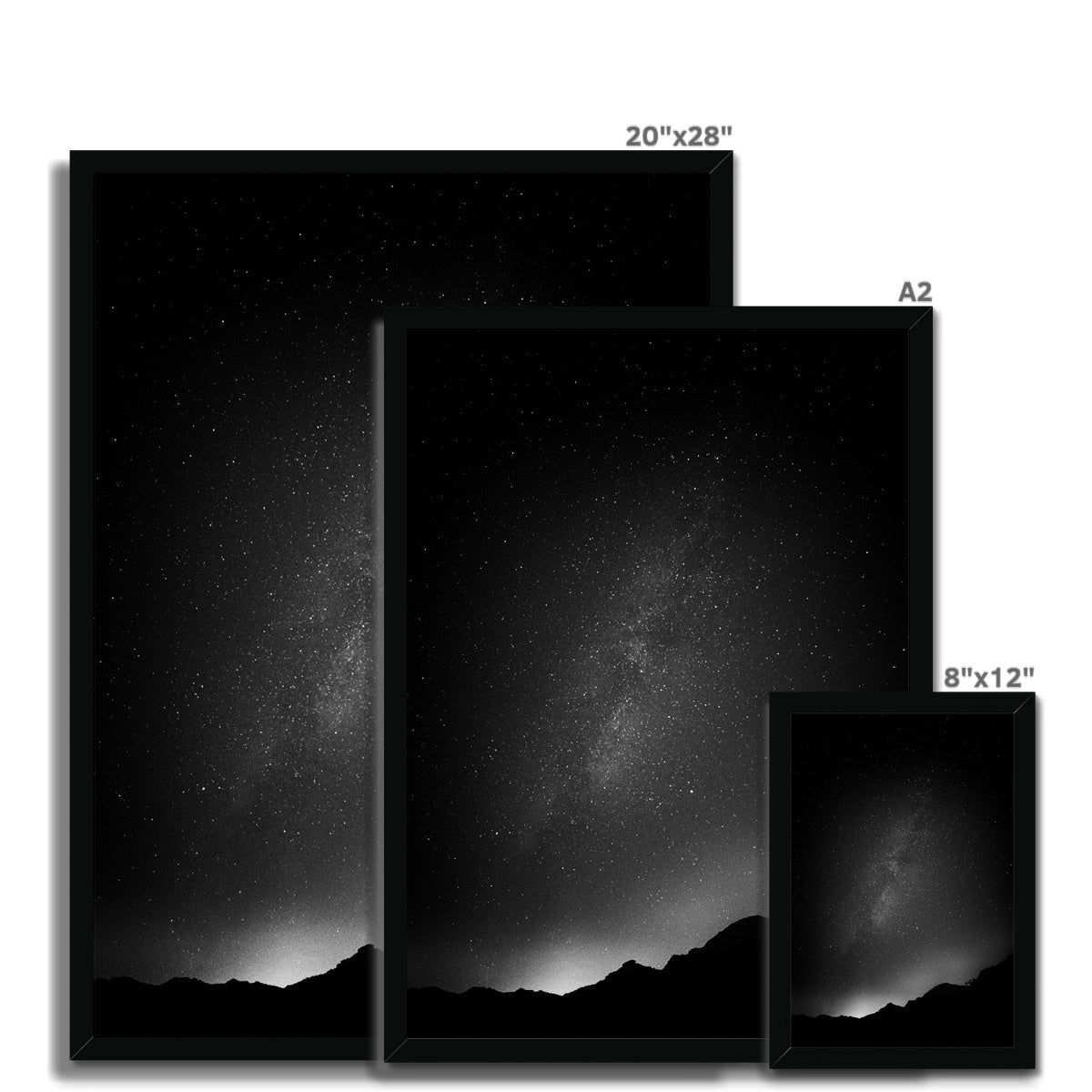 As Above, So Below Framed Print