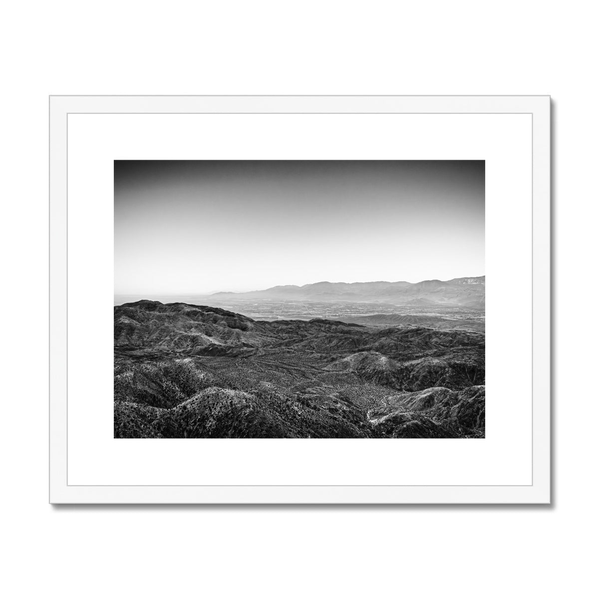 Rugged Expanse Framed & Mounted Print