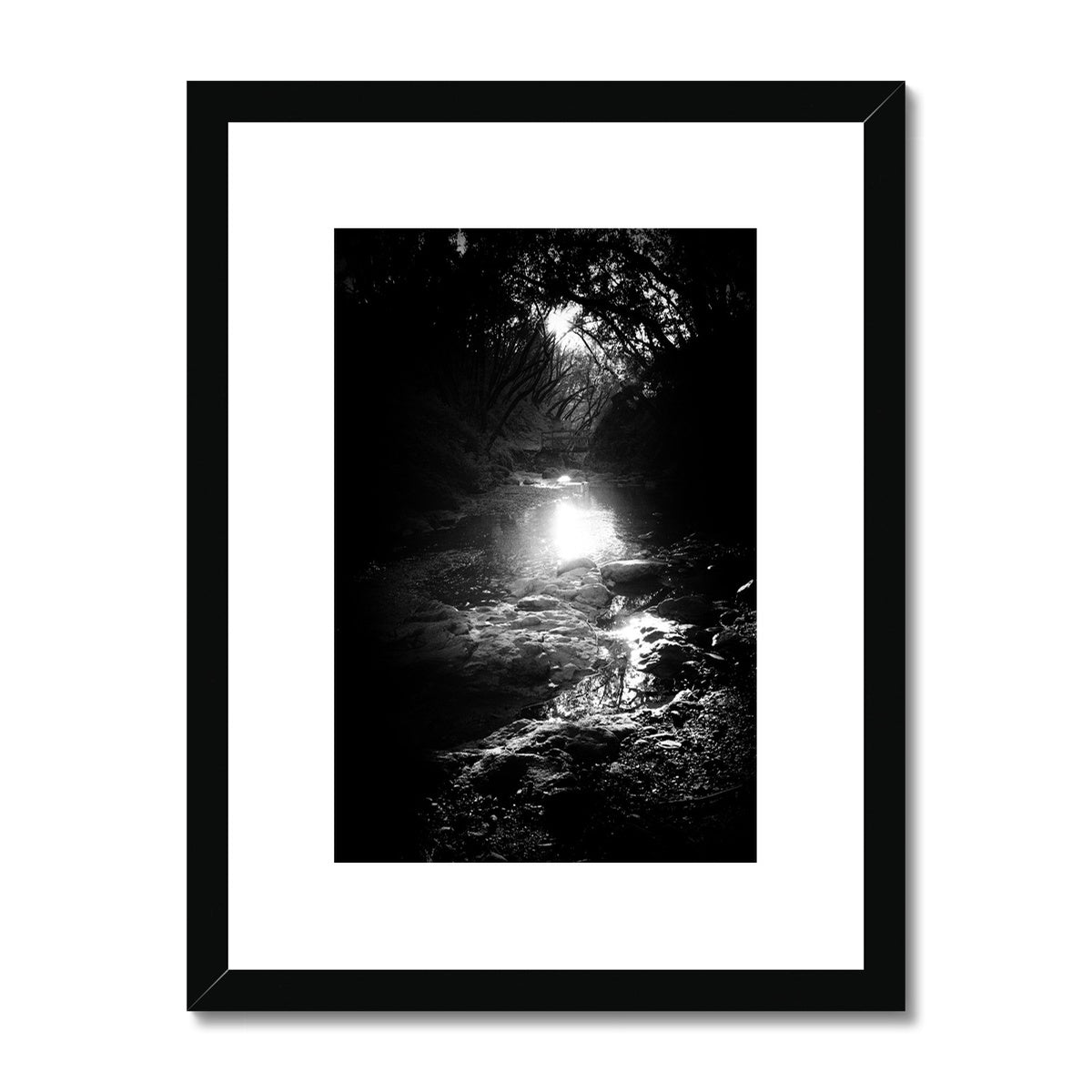 Where the light gets in Framed & Mounted Print