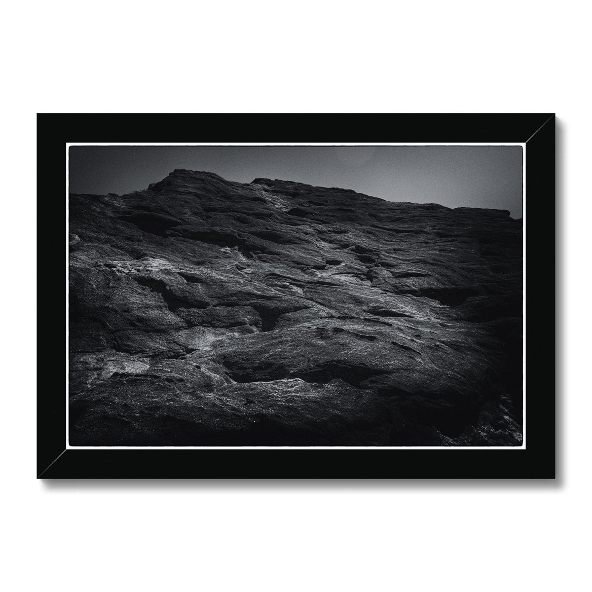 Stone Flow Framed Print