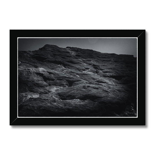 Stone Flow Framed Print