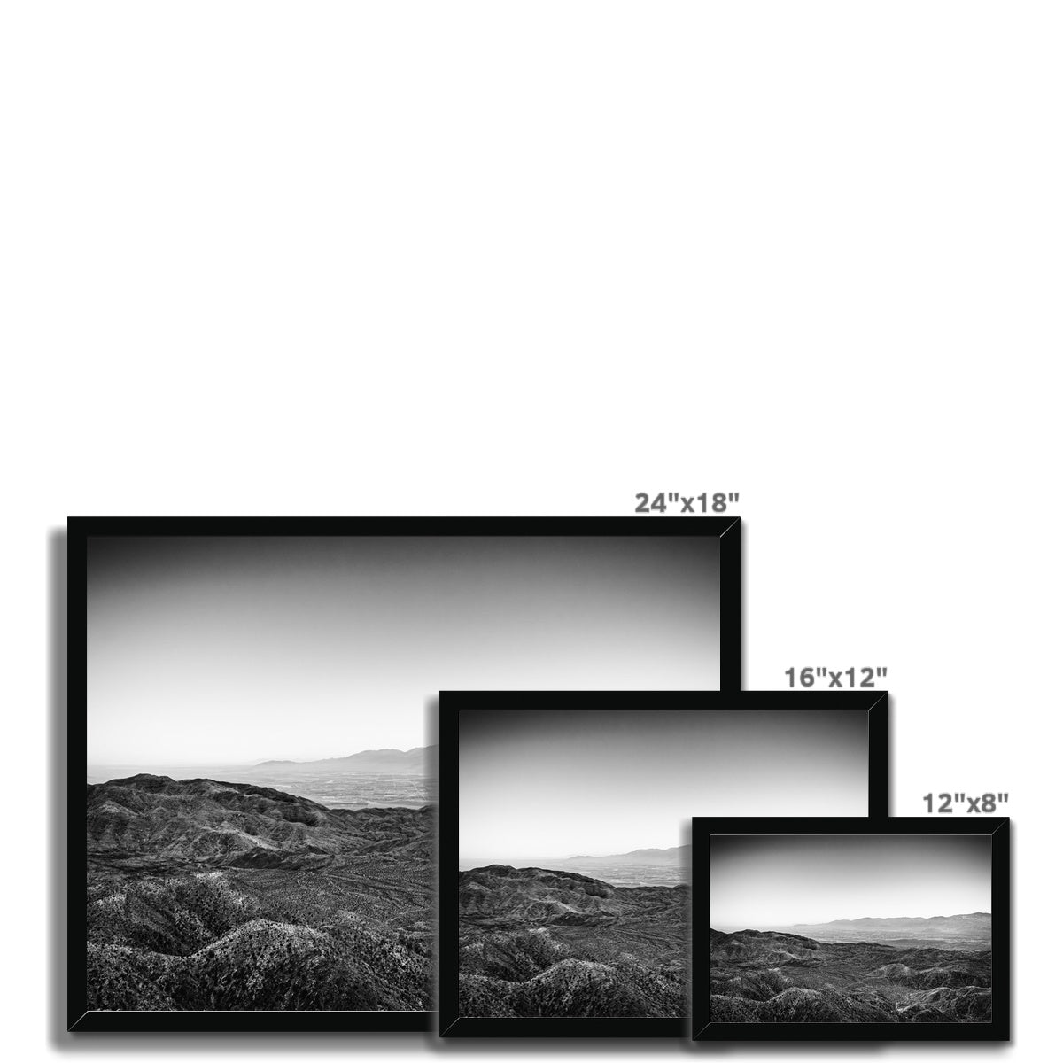 Rugged Expanse Framed Print
