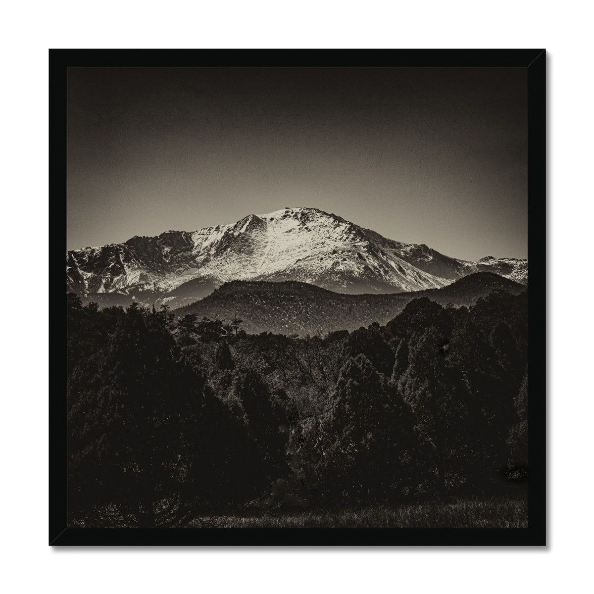 Sentinel of the West Framed Print